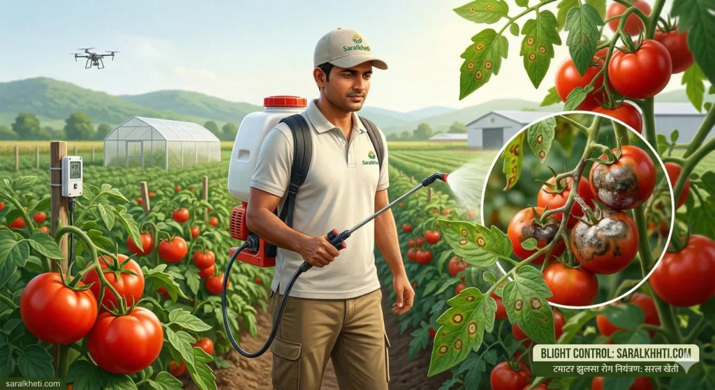टमाटर का झुलसा रोग
