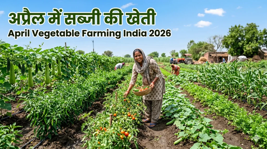 April Me Sabji Ki Kheti
